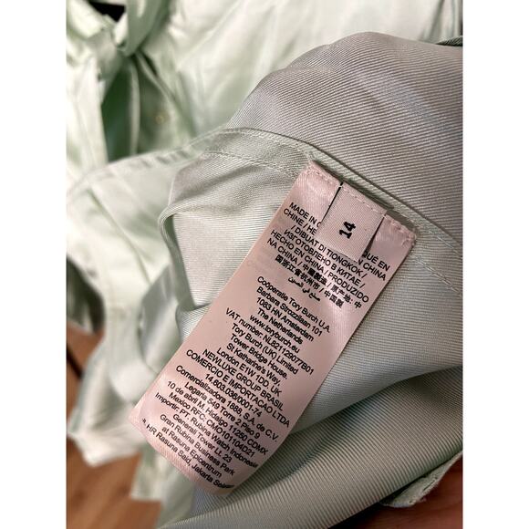 Tory Burch Silk Bow Blouse size 14 - Picture 3 of 5